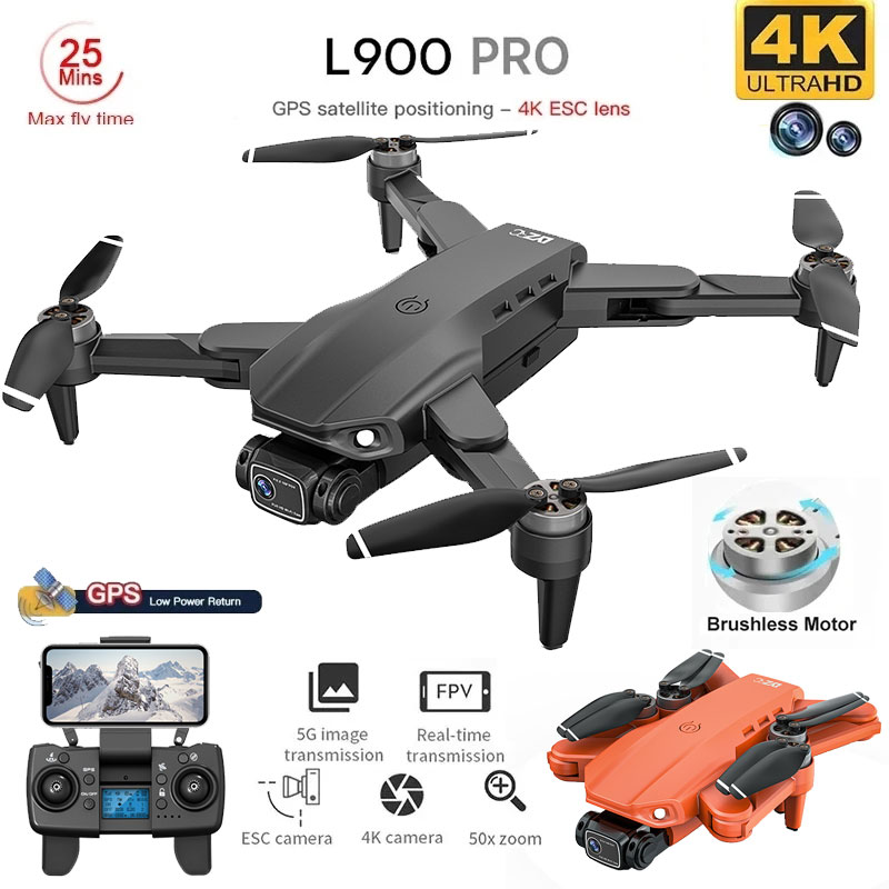 Drone Photogrammetry - L900 Pro GPS Drone 4K Profesjonalny