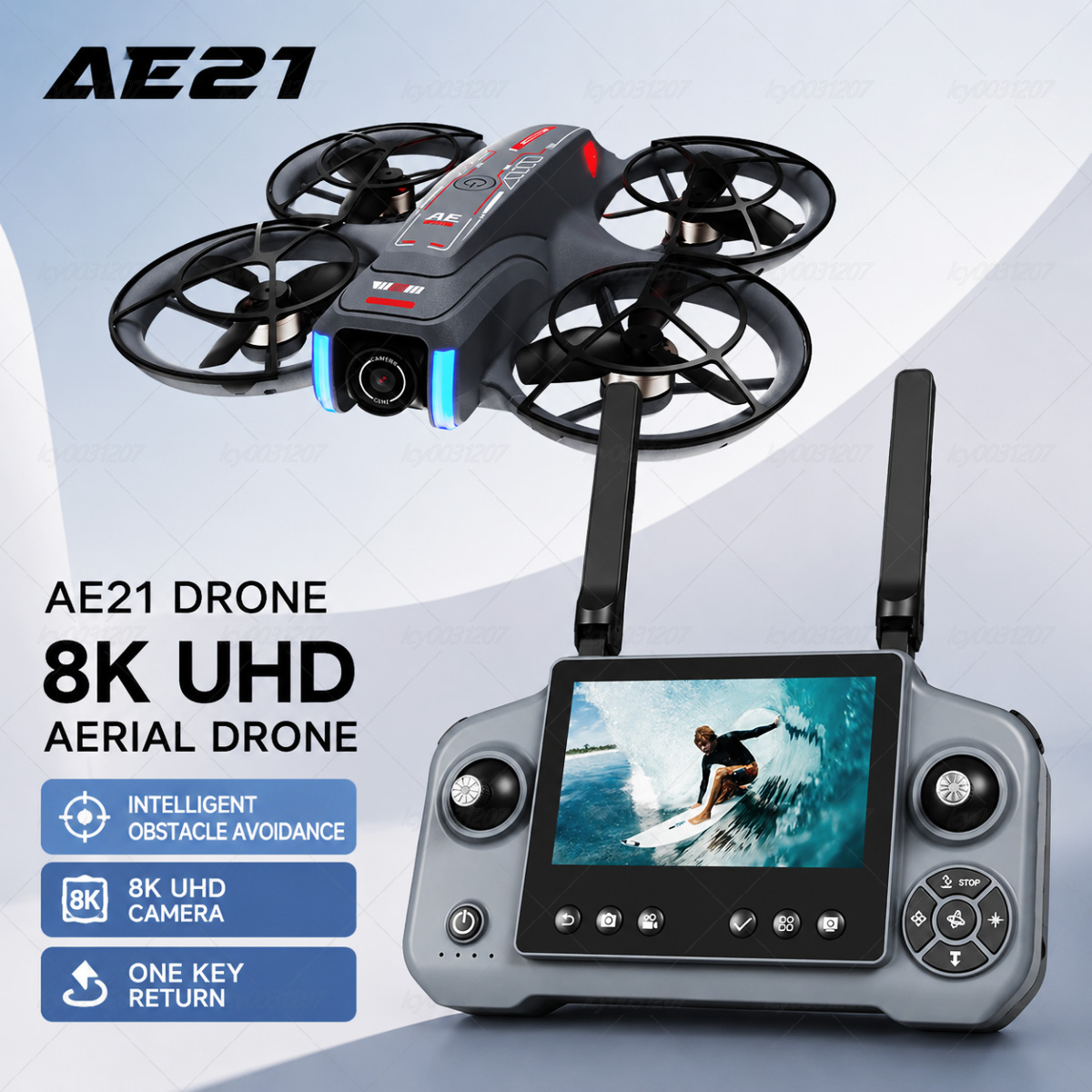 Drone Video Production - Nowy dron AE21 Mini 8K FPV