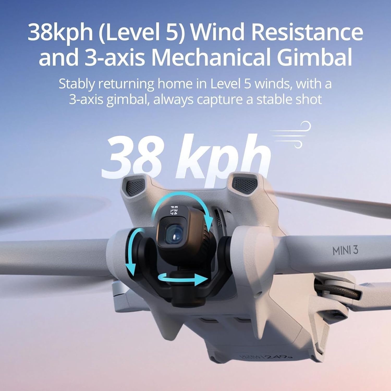 DJI Mini 3, 3-osiowy mechanicz – Drone Video Production recenzja i cena