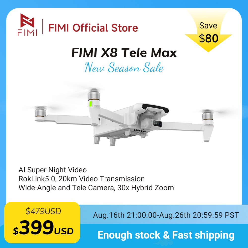 FIMI X8 Tele Max Nowy Dron z S – Drone Thermal Imaging recenzja i cena