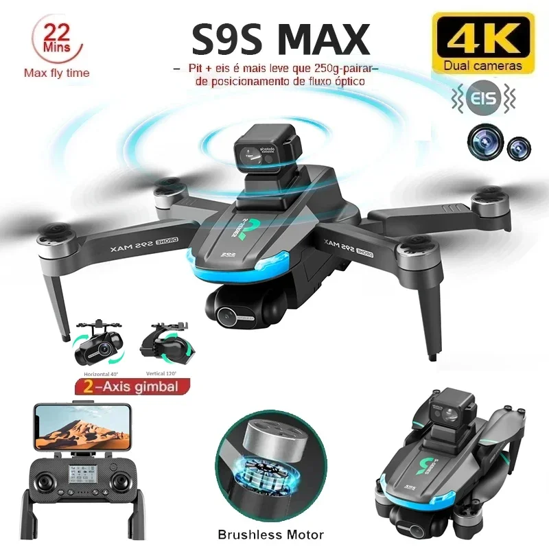 NOWOŚĆ S9S MAX MINI Drone 4K 2 – Drone Video Production recenzja i cena