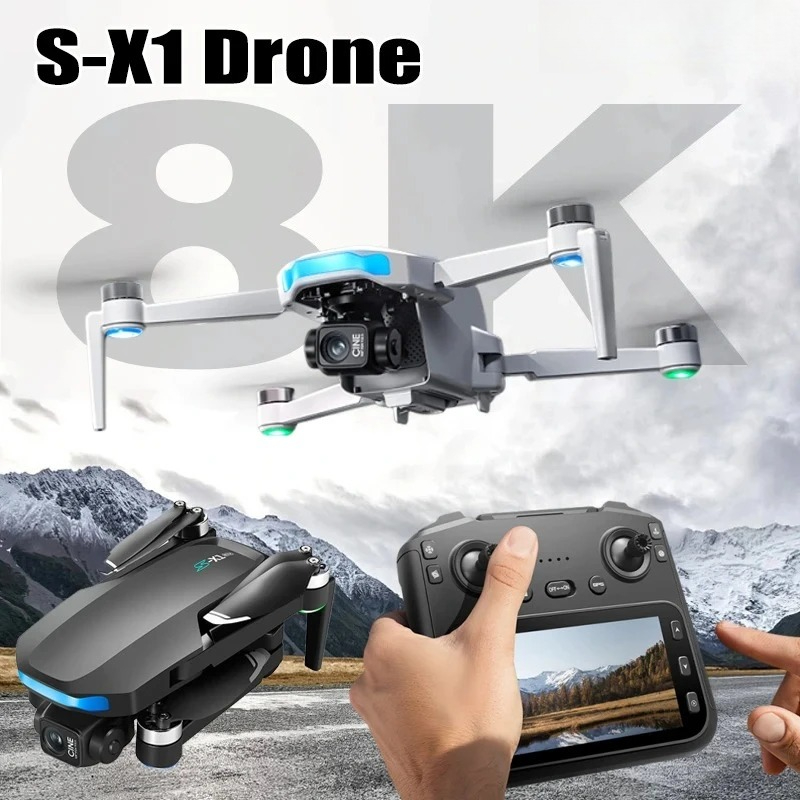 Oryginalny dron S-X1 8K HD Pro – Drone Photogrammetry recenzja i cena