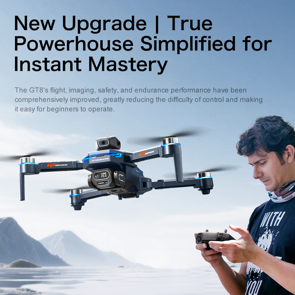 Oryginalny dron GT8 z podwójną – Drone Photogrammetry recenzja i cena